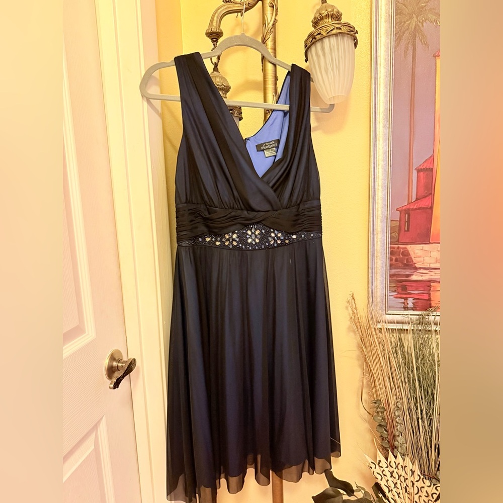 Elegant Blue Evening Dress